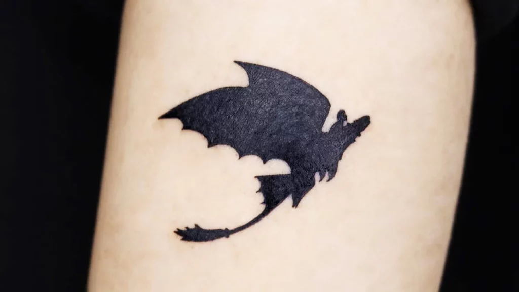 dragon and Hiccup tattoo