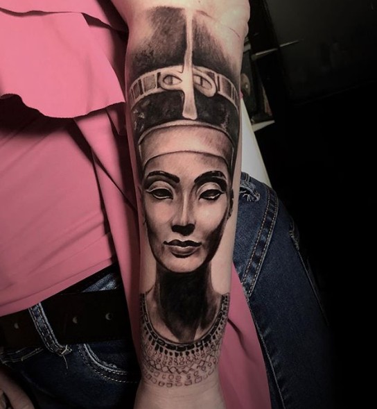 50+ Cleopatra Tattoo Designs with Meanings | Art and Design