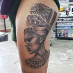 egipcio nefertiti tattoo
