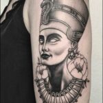 queen nefertiti tattoo designs