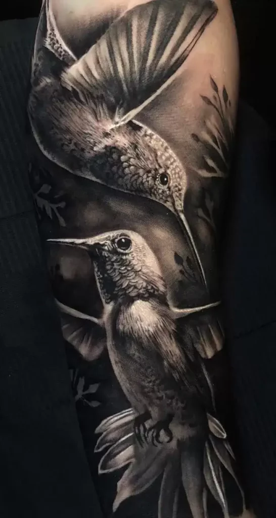 hummingbird tattoo76