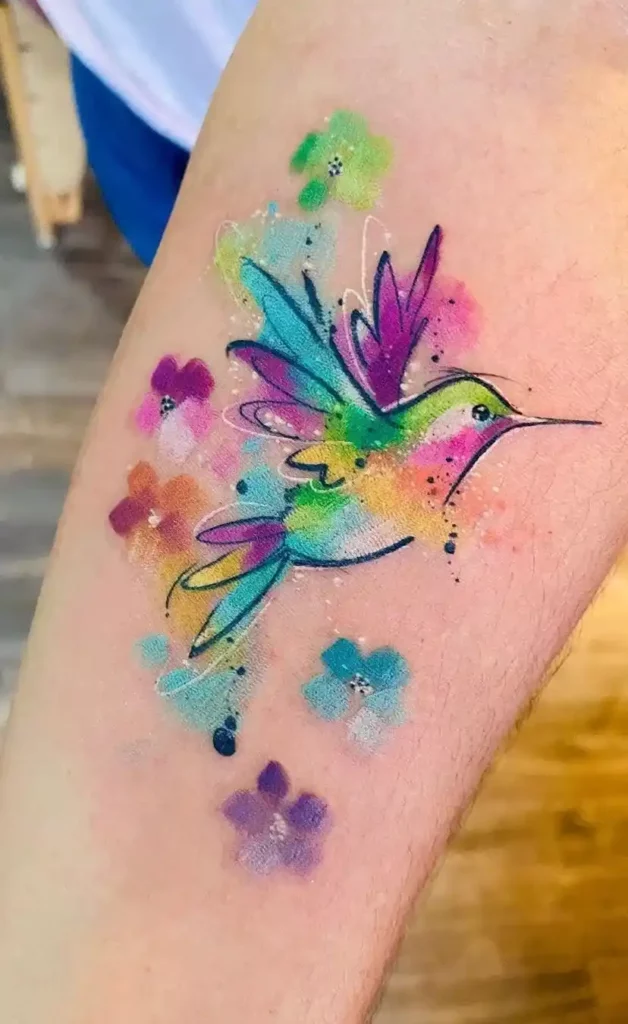 hummingbird tattoo98