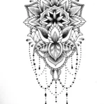 mandala tattoo stencil (3)