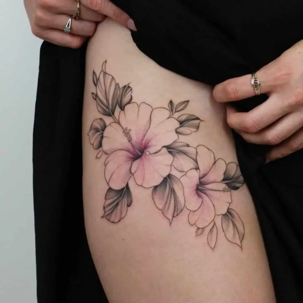 hibiscus tattoo (11)