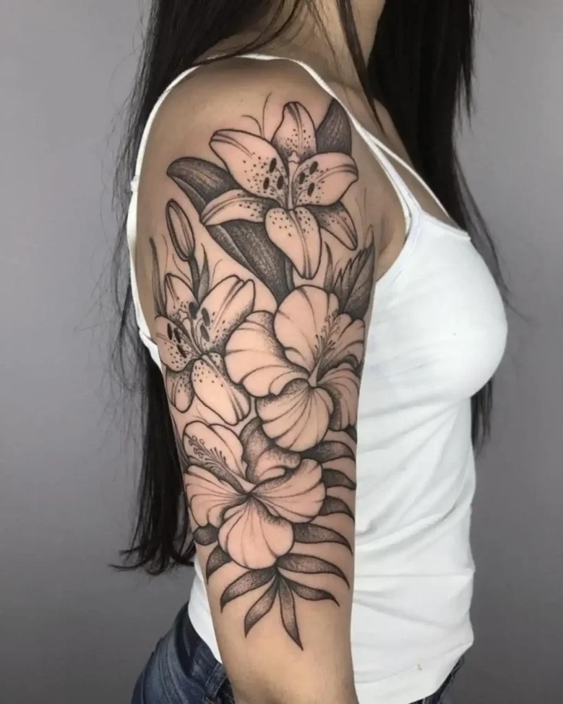 hibiscus tattoo (78)