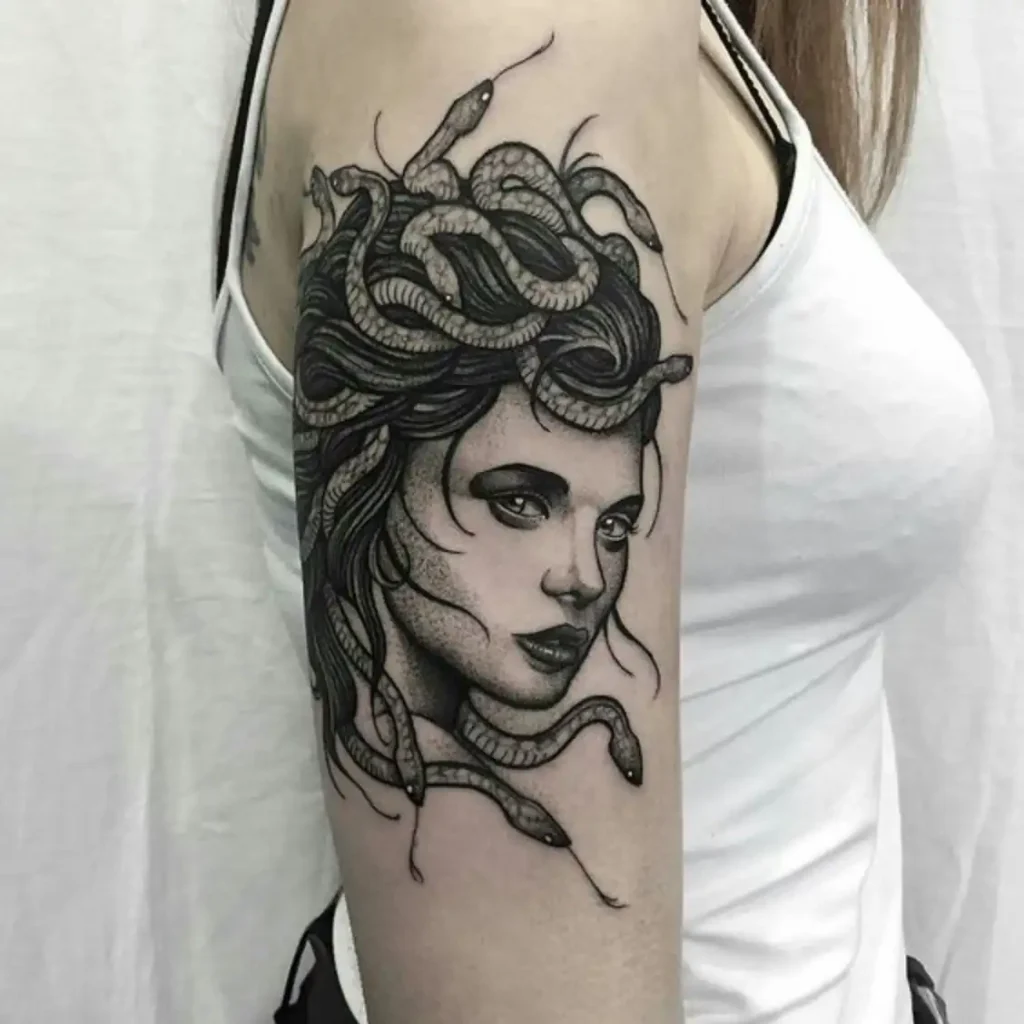 medusa tattoo design