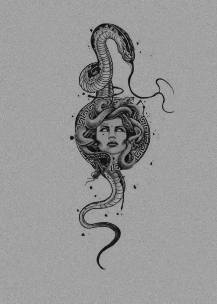 medusa tattoo stencil (21)