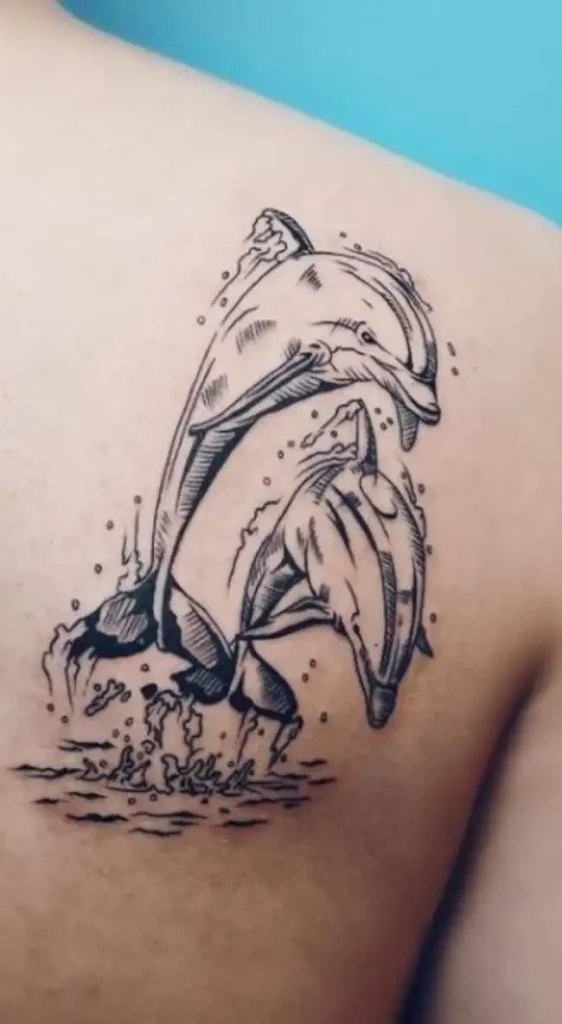 dolphin tattoo (110)