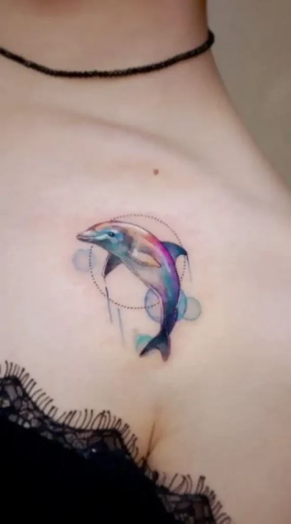 dolphin tattoo (142)