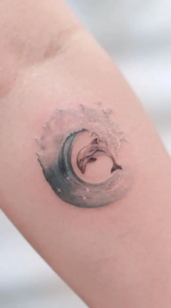 dolphin tattoo (145)