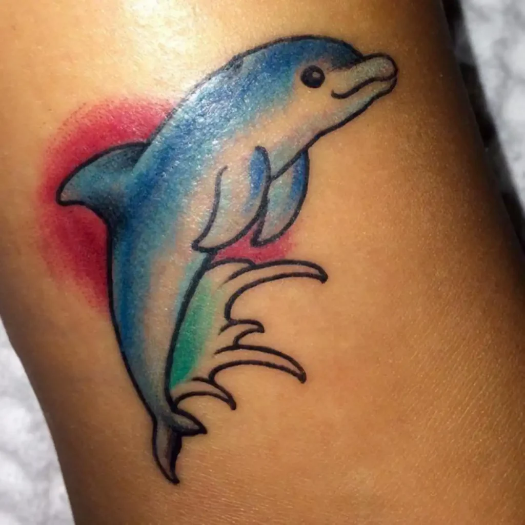 dolphin tattoo (16)