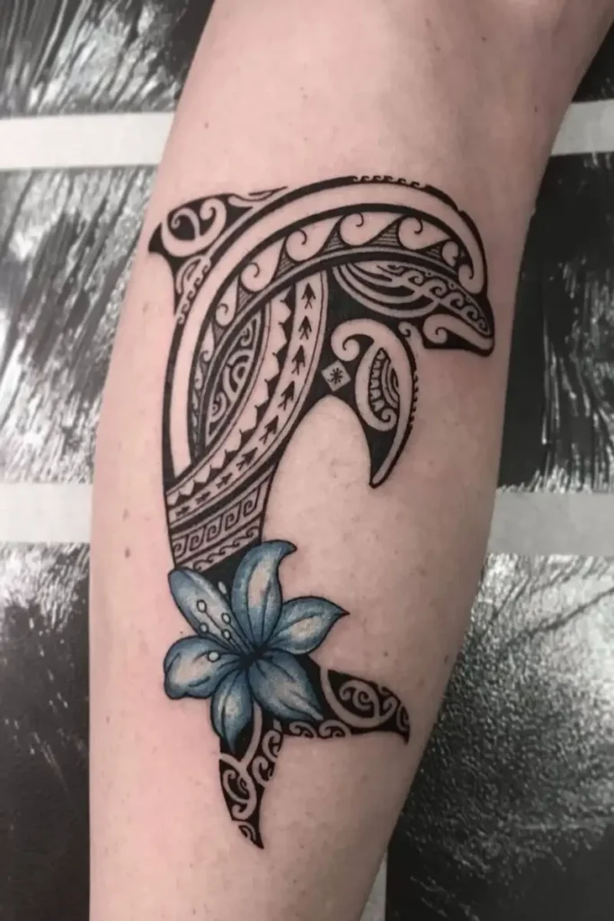 dolphin tattoo (39)