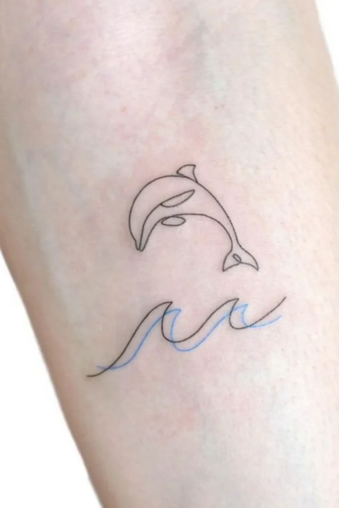 dolphin tattoo (58)