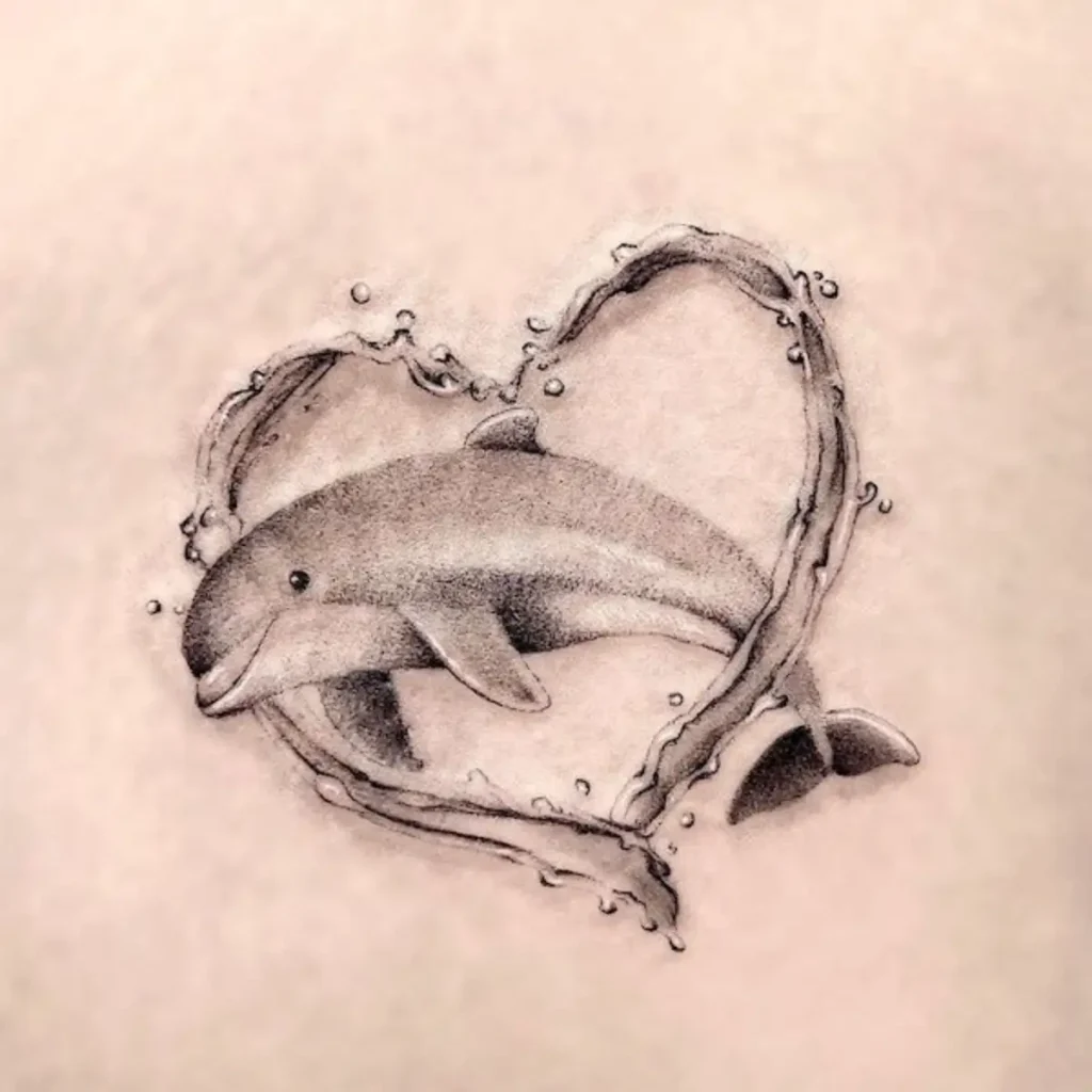 dolphin tattoo (60)