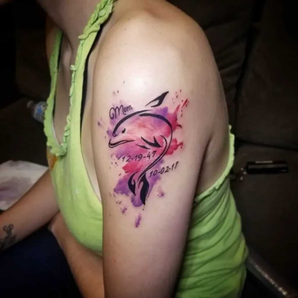 dolphin tattoo (74)