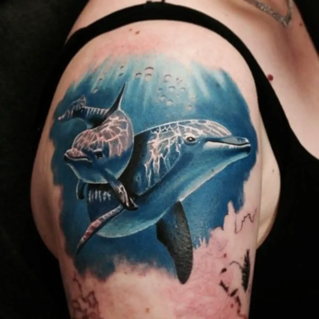 dolphin tattoo (79)