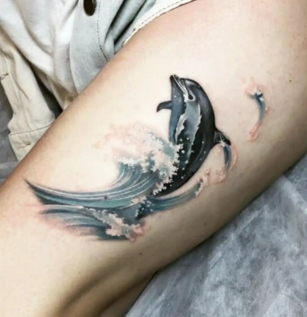 dolphin tattoo (82)