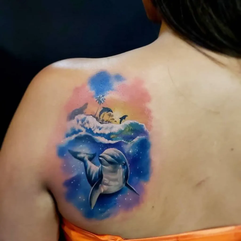 dolphin tattoo (84)