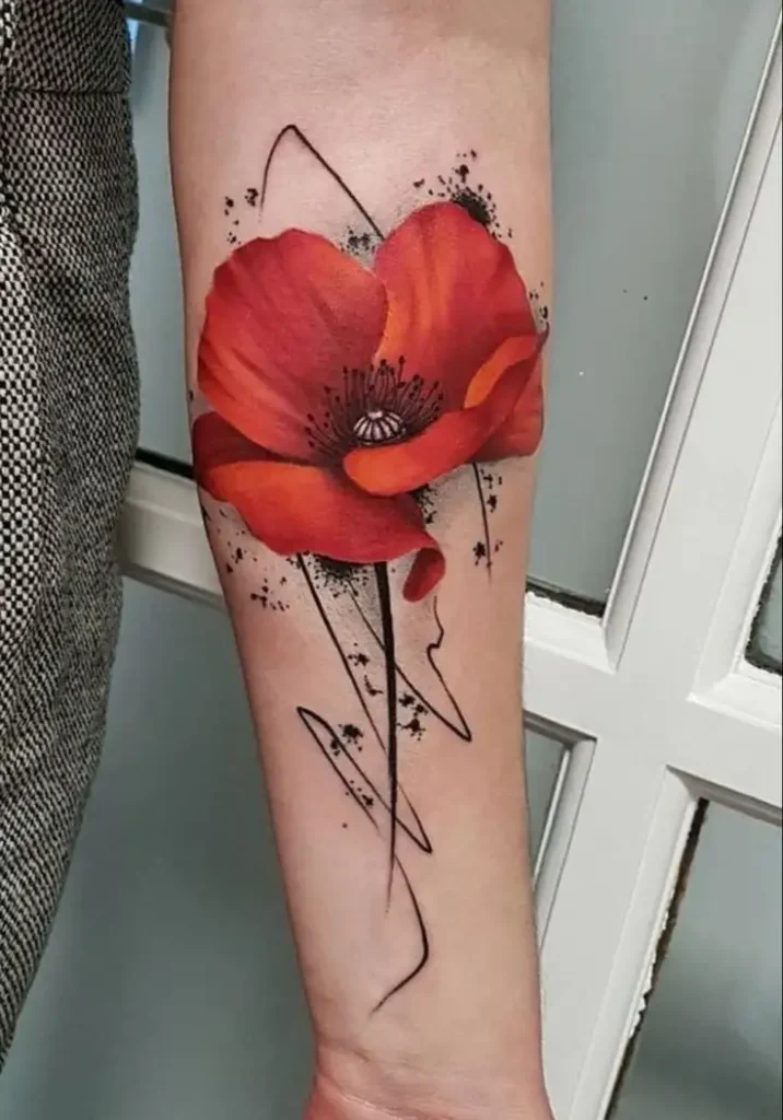 poppy tattoo (122)
