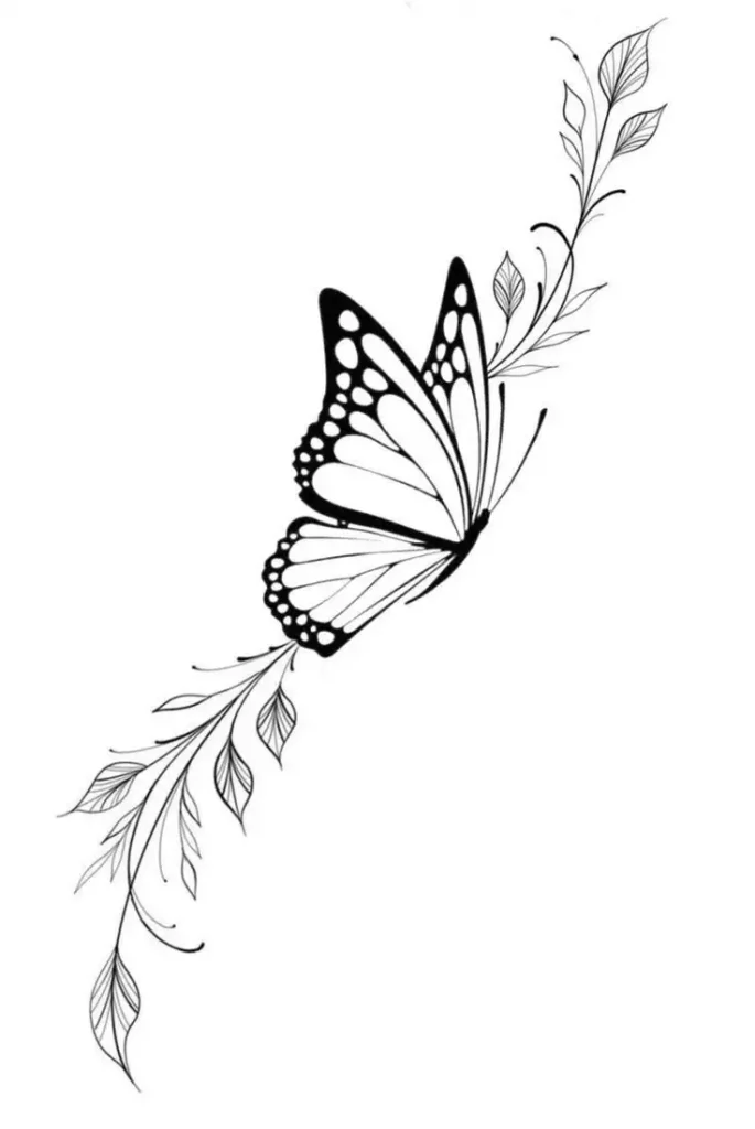 butterfly tattoo stencil (20)