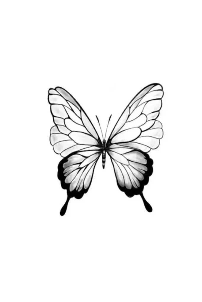 butterfly tattoo stencil (38)