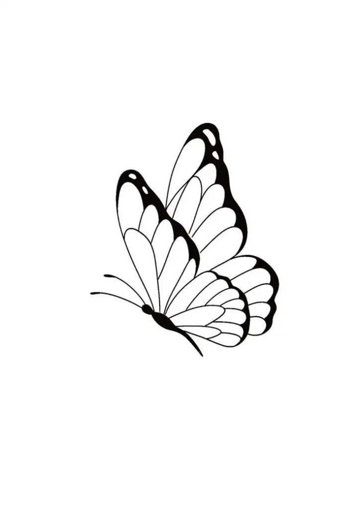 butterfly tattoo stencil (40)