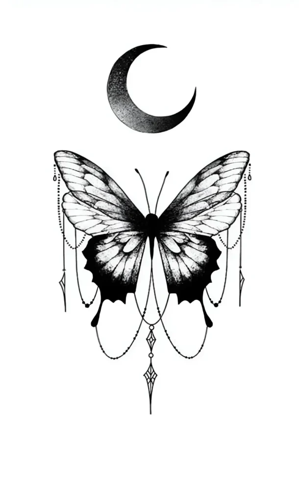 butterfly tattoo stencil (55)