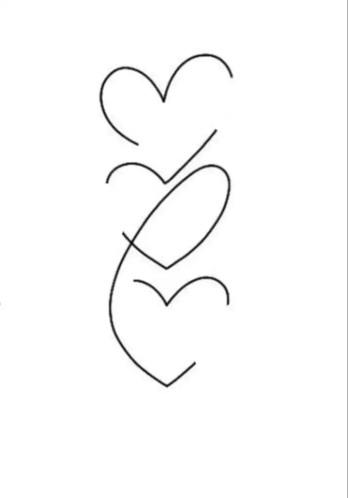 heart tattoo sketch (14)