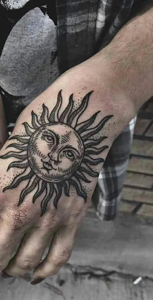 sun tattoo (104)