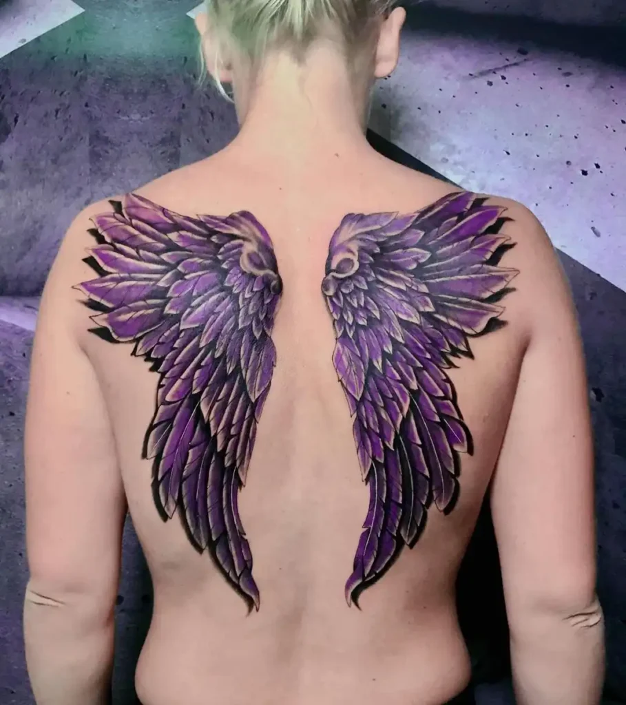 angel wings tattoo (10)