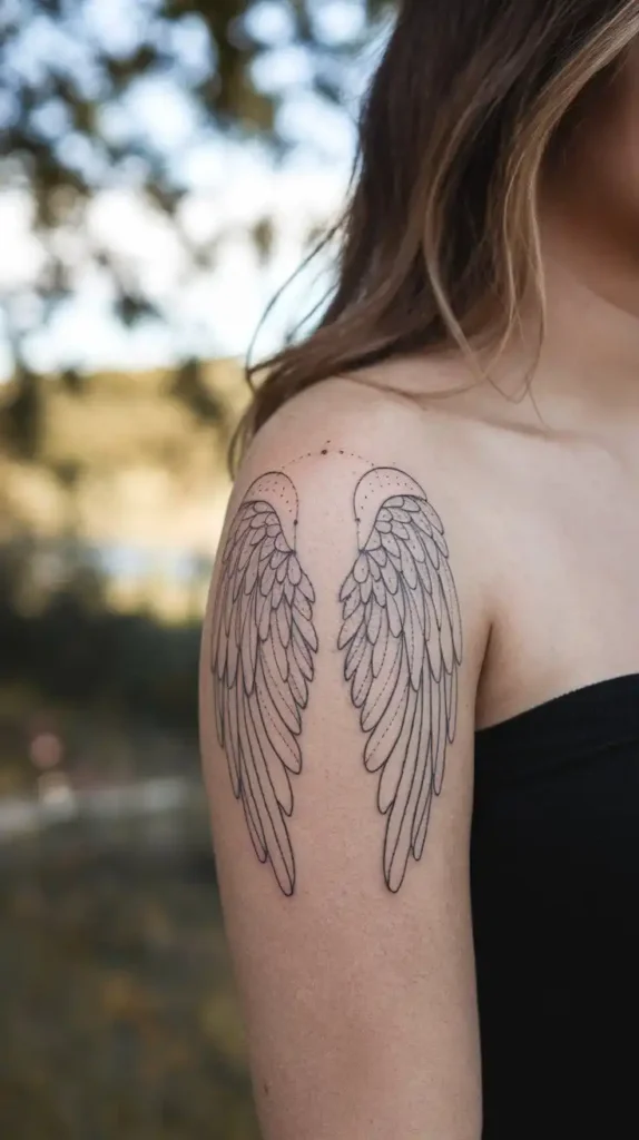 angel wings tattoo (49)