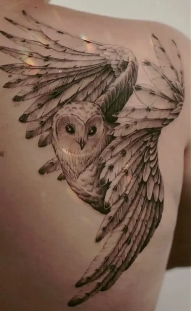 owl tattoo (1)