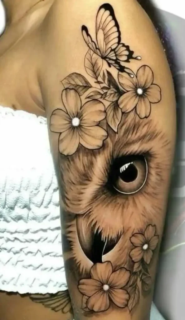 owl tattoo (146)