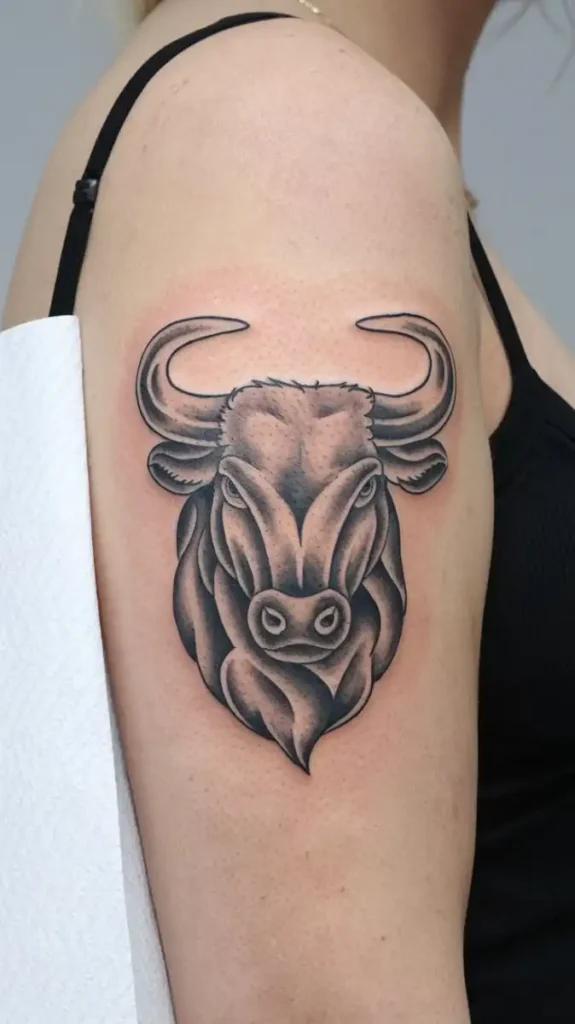 taurus bull tattoo