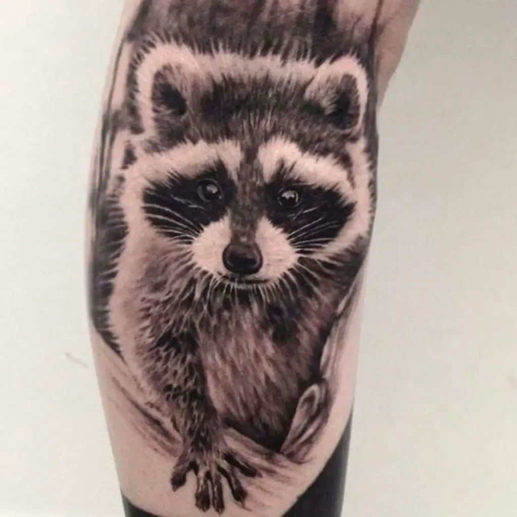 Raccoon Tattoo (34)