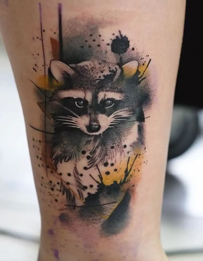 Raccoon Tattoo (44)