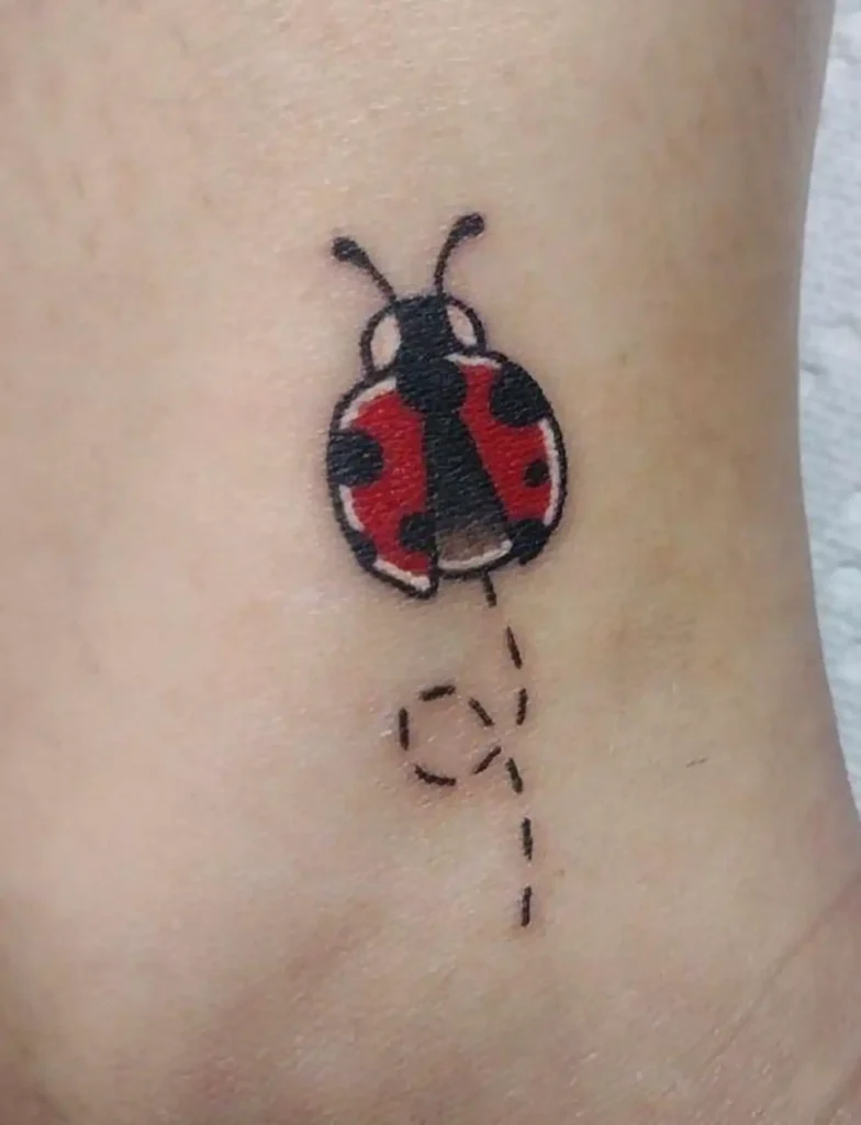 Ladybug Tattoo (100)