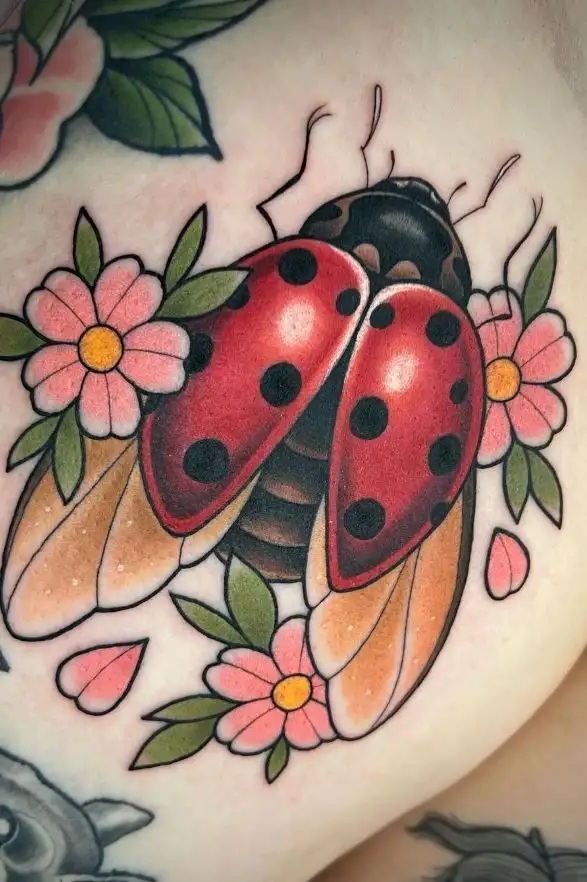 Ladybug Tattoo (136)