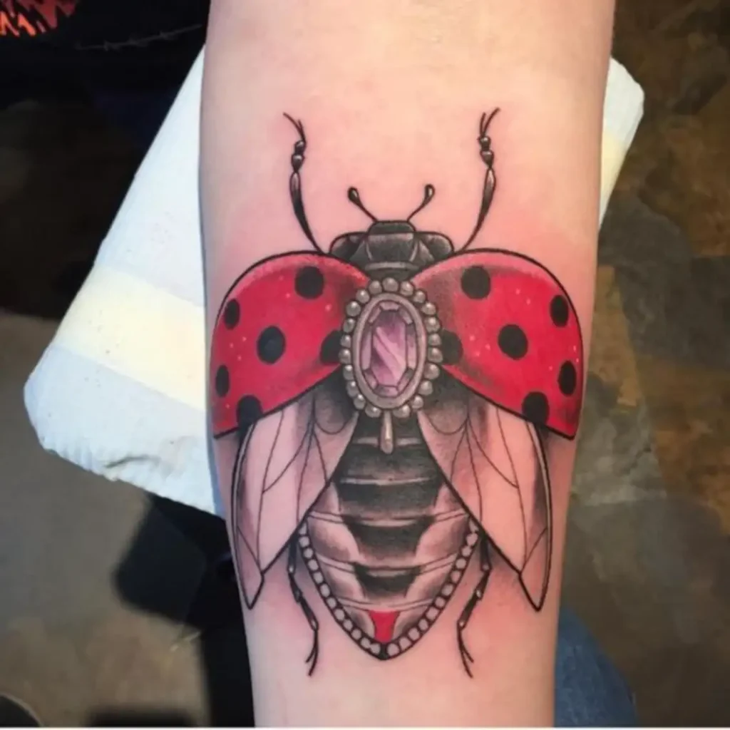 Ladybug Tattoo (20)