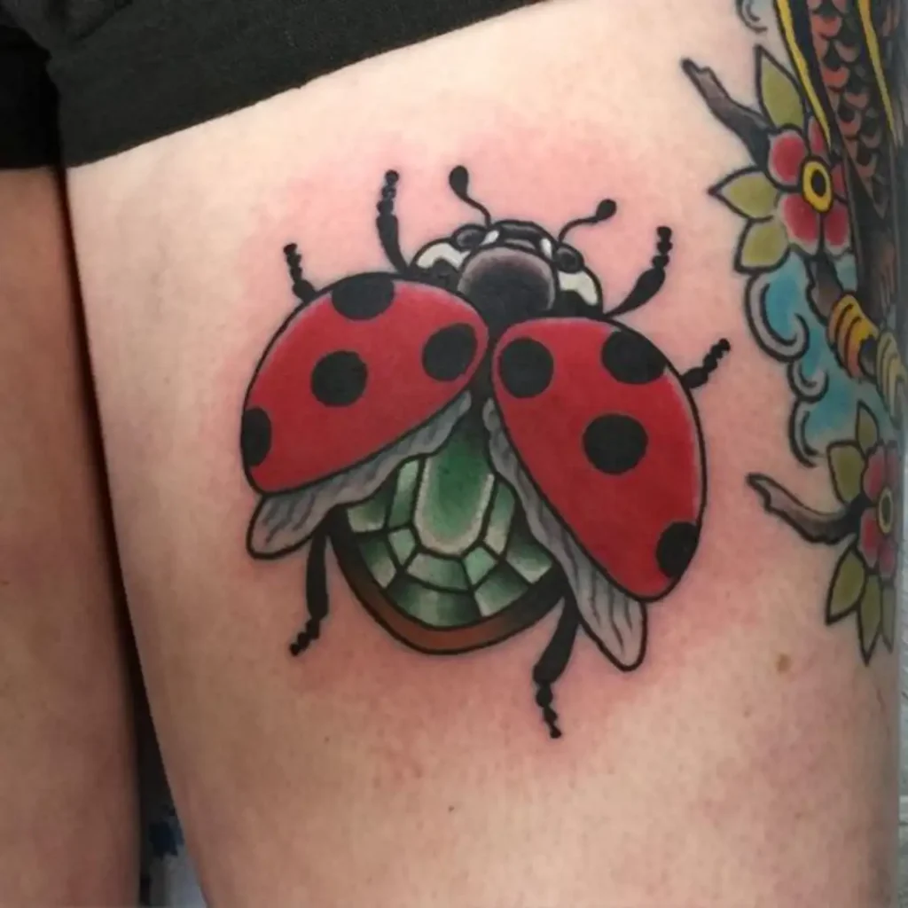 Ladybug Tattoo (23)