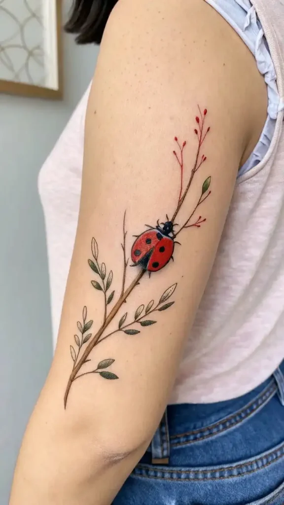 Ladybug Tattoo (32)