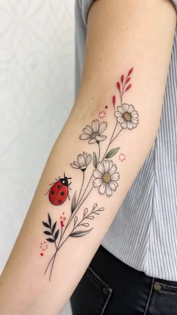 Ladybug Tattoo (33)