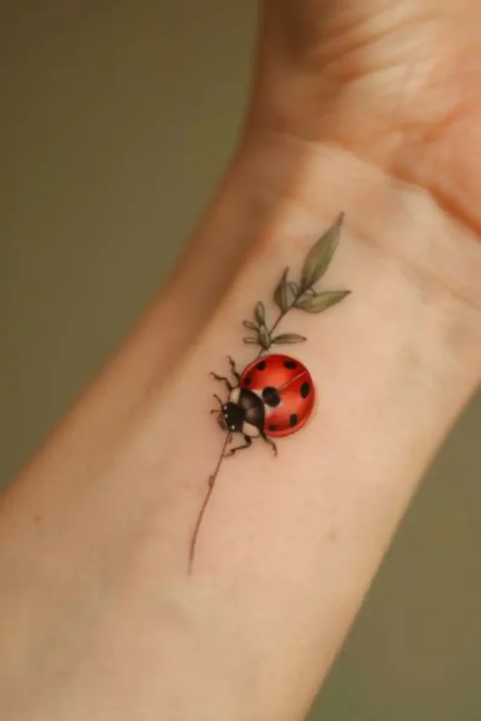 Ladybug Tattoo (39)