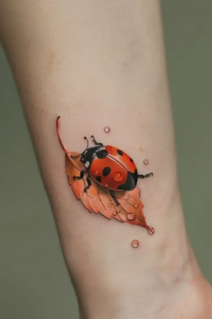 Ladybug Tattoo (40)