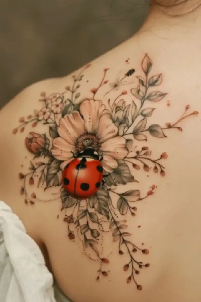 Ladybug Tattoo (47)