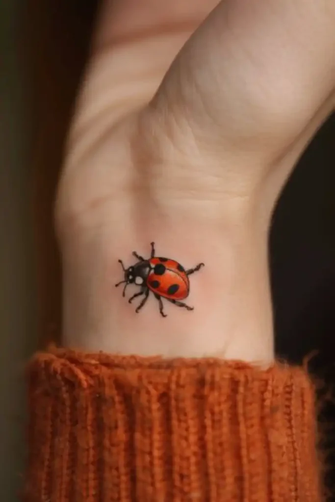 Ladybug Tattoo (49)