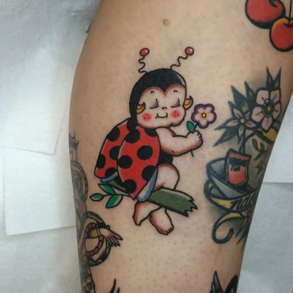 Ladybug Tattoo (50)