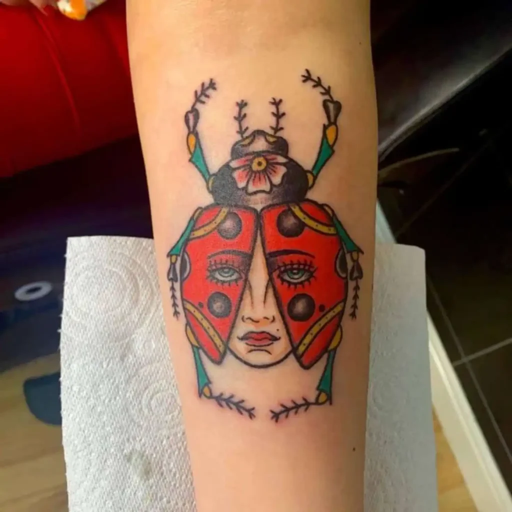 Ladybug Tattoo (60)
