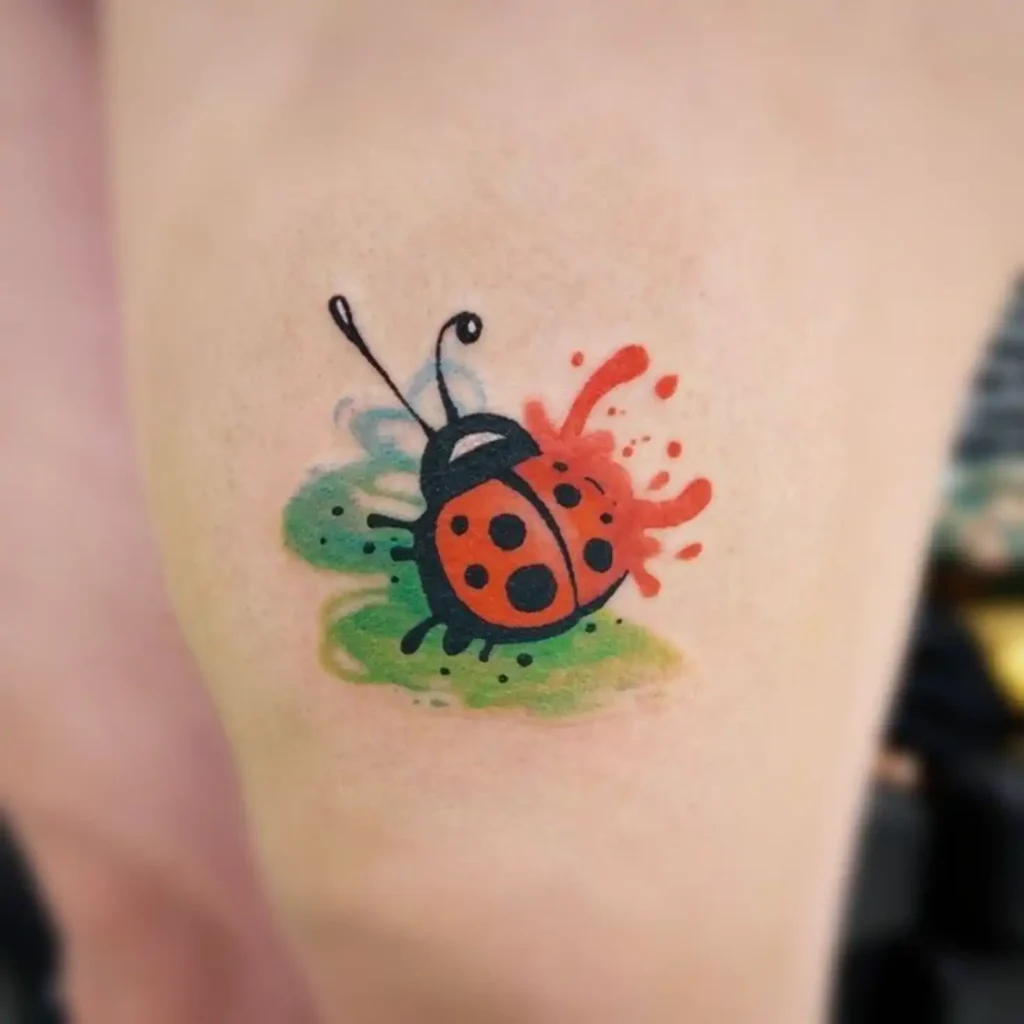 Ladybug Tattoo (66)