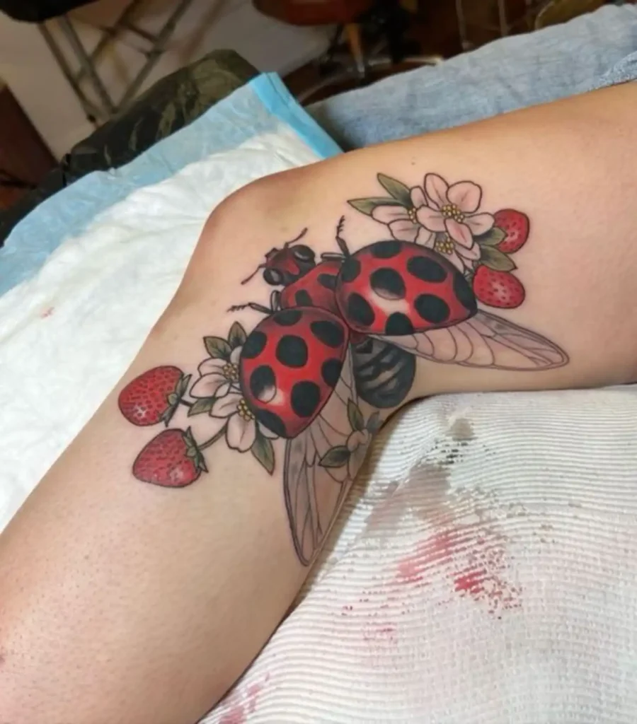 Ladybug Tattoo (68)
